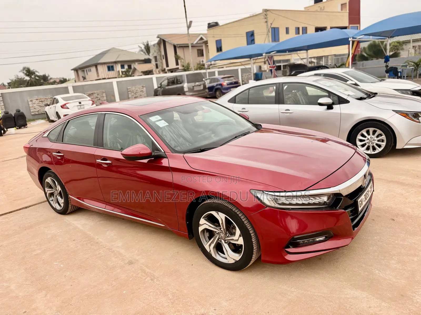 Honda Accord Sport (2.0L 4cyl Turbo 10A) 2019 Red