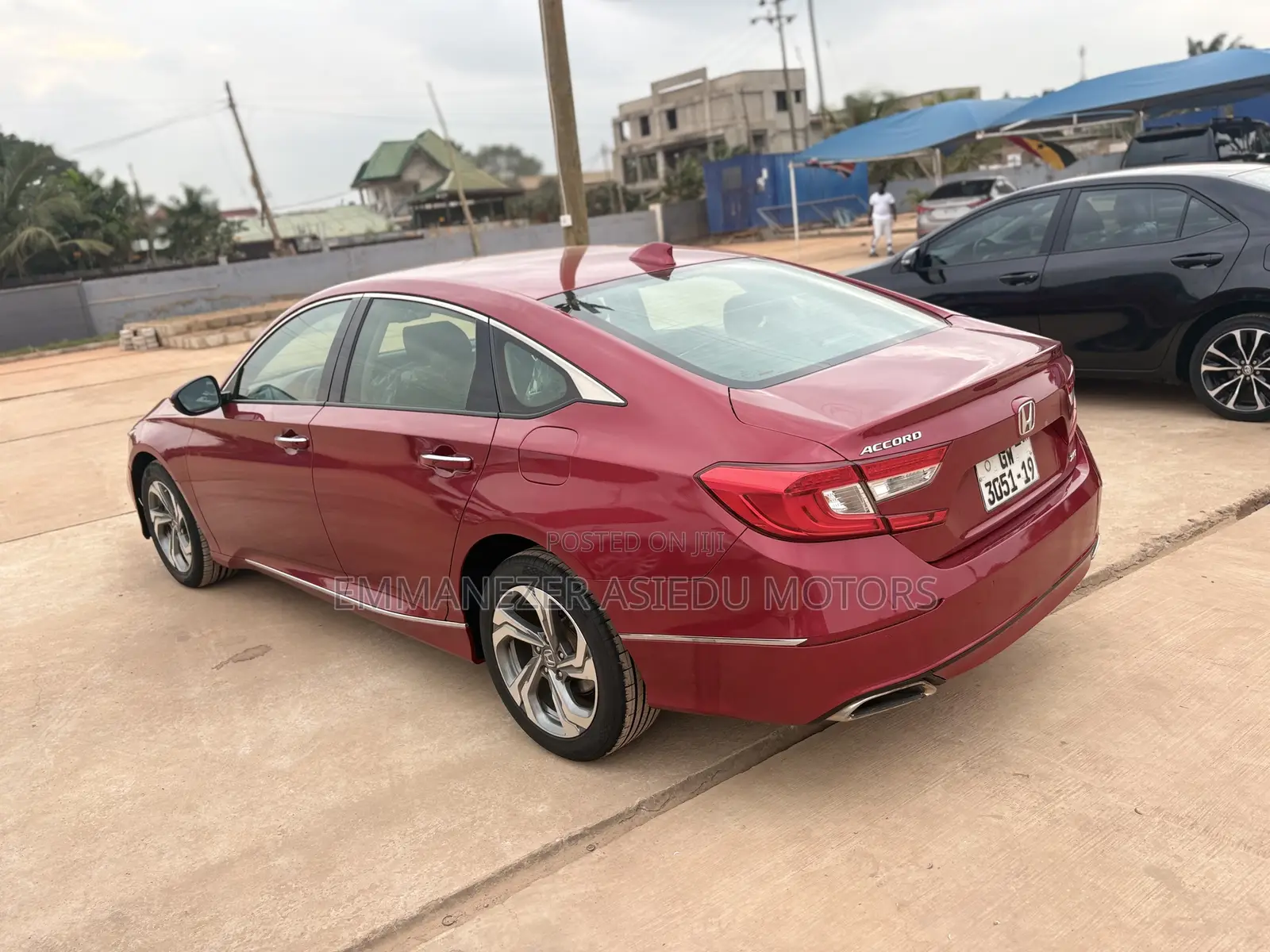 Honda Accord Sport (2.0L 4cyl Turbo 10A) 2019 Red