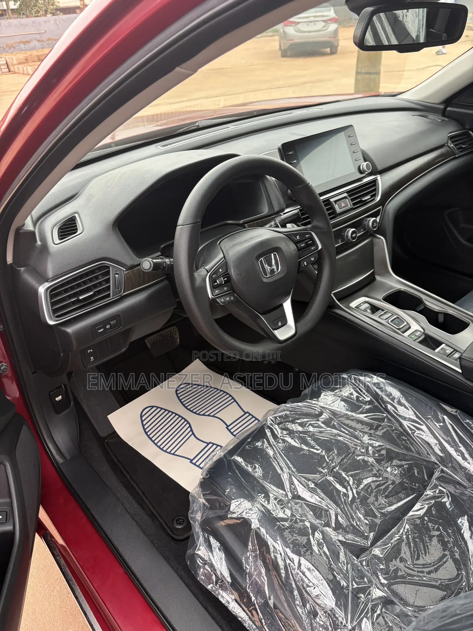 Honda Accord Sport (2.0L 4cyl Turbo 10A) 2019 Red