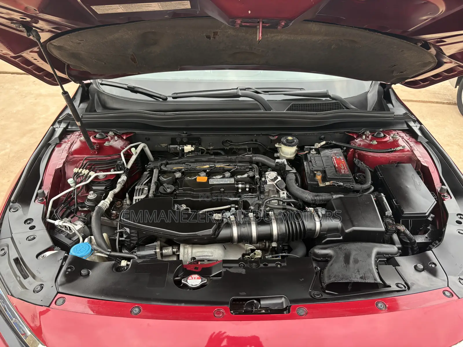 Honda Accord Sport (2.0L 4cyl Turbo 10A) 2019 Red