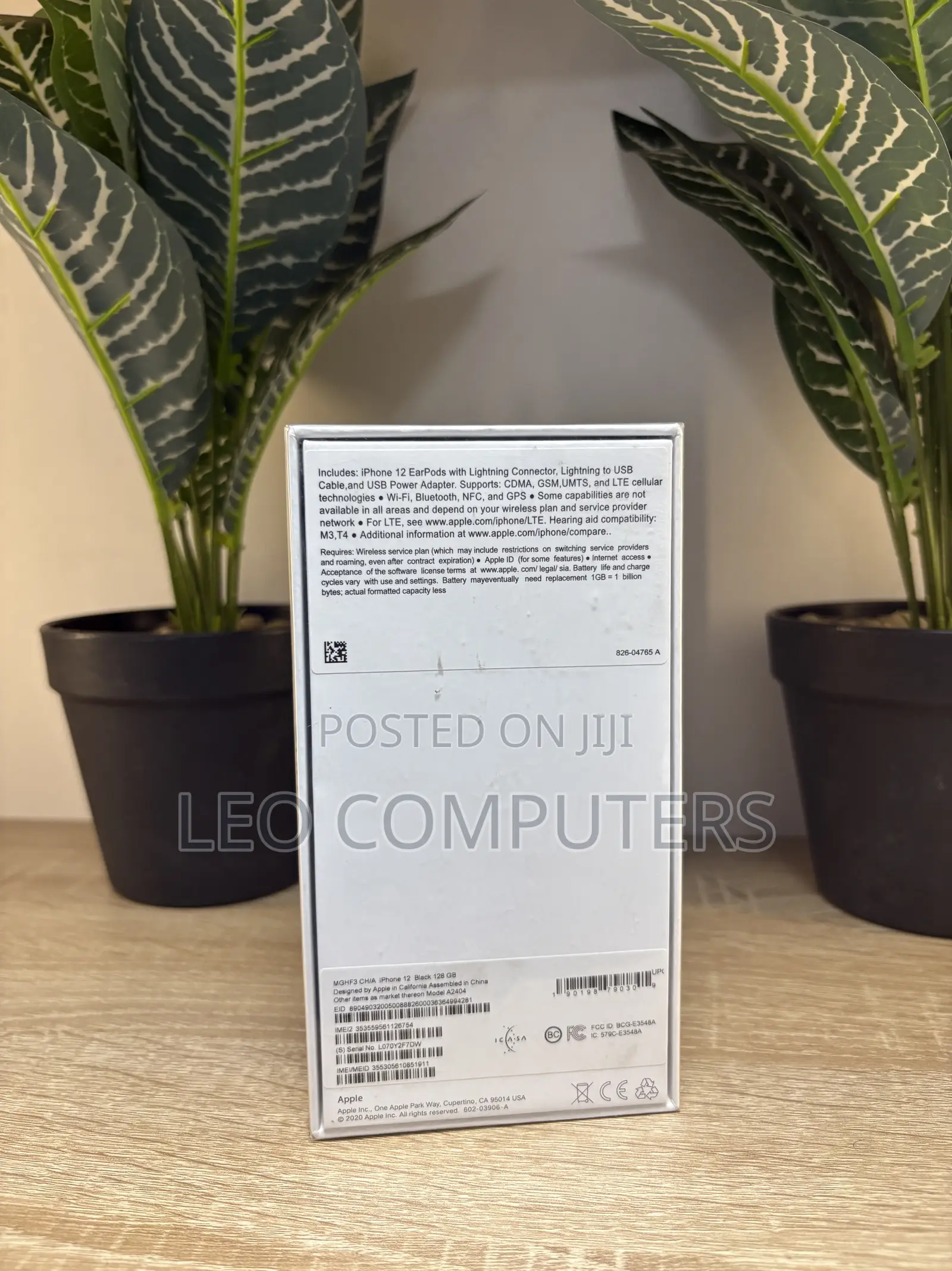 New Apple iPhone 12 128 GB Black