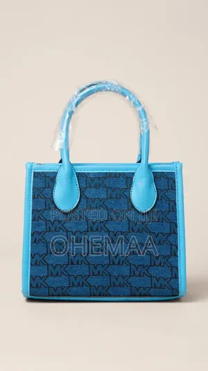 Blue MK Medium Hand Bag