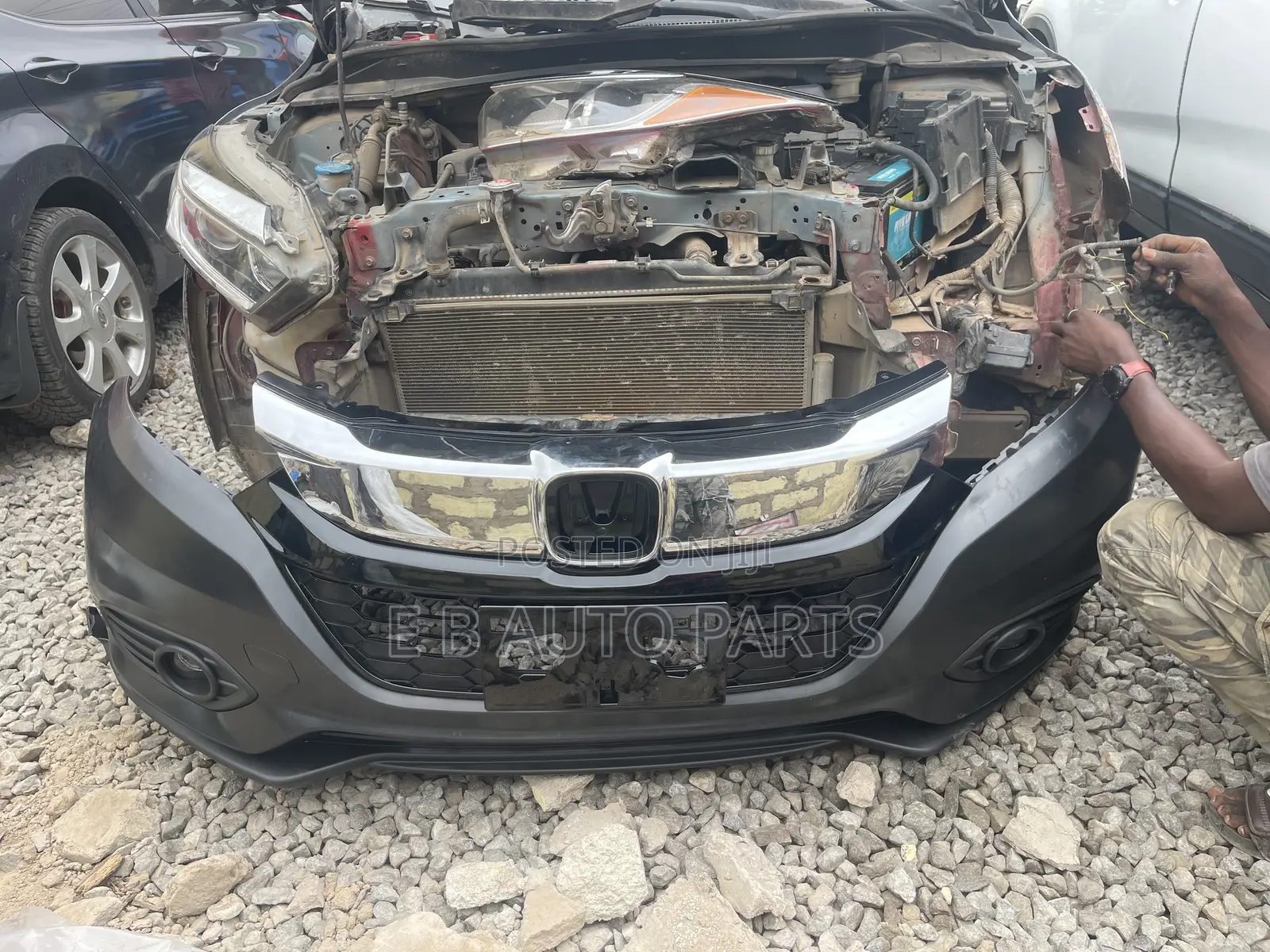 HRV 2021 Front Bumper Complete