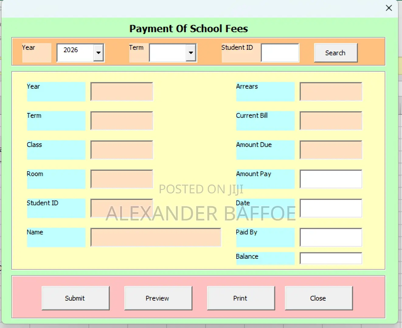 School Management System