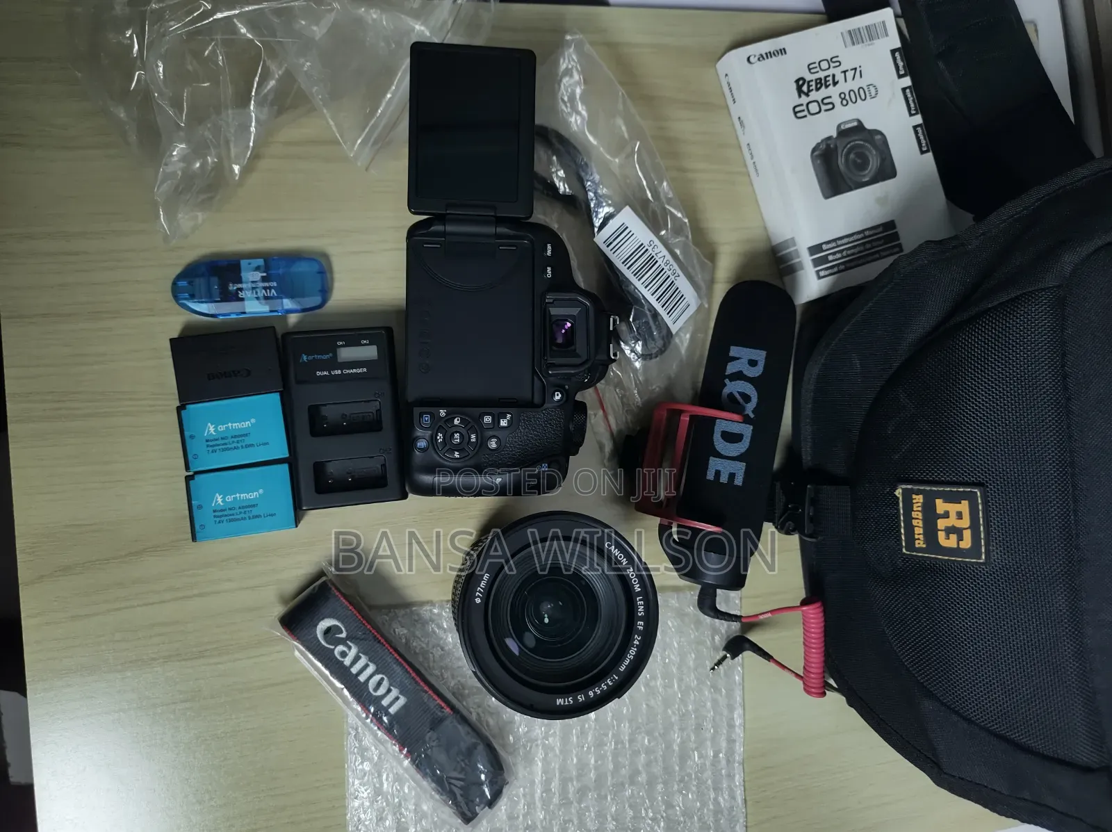 Canon 800(t7i) Combo