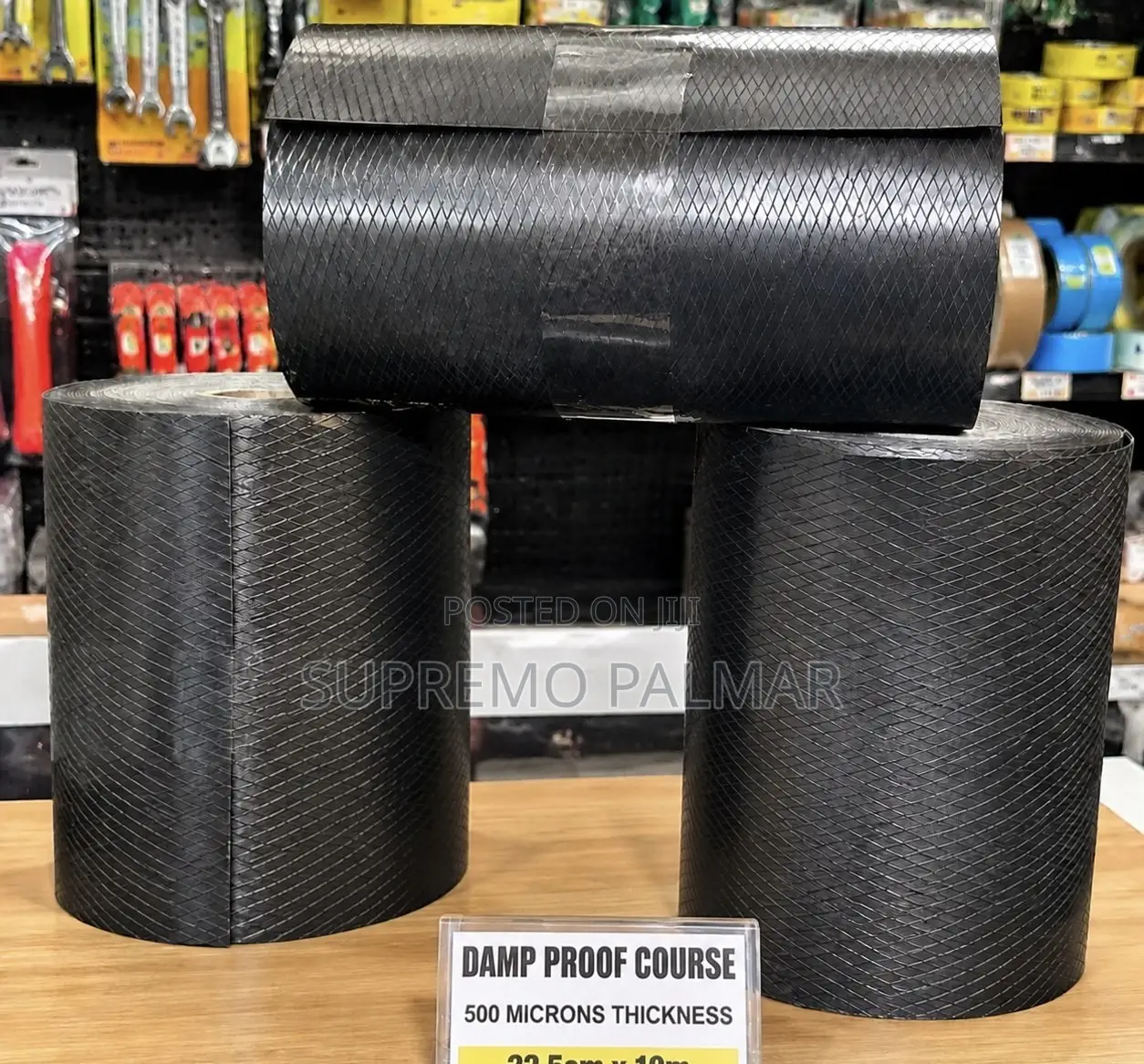 500 Micron Damp Proof Course for Block Work, Rising Damp - 9 Inches