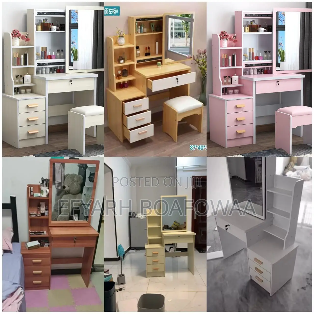 Dressing Mirror Set With Chair ,Very Durable