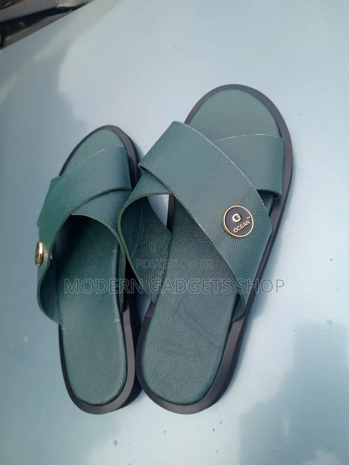 Men’s Stylish Casual Slippers – Comfortable Leather Sandals
