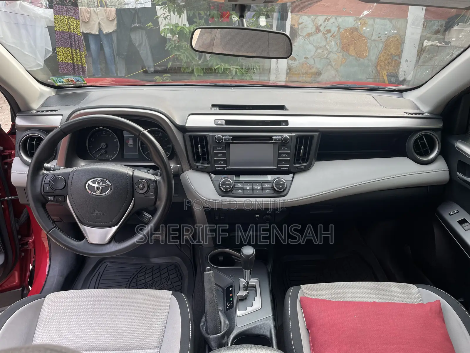Toyota RAV4 XLE AWD (2.5L 4cyl 6A) 2016 Red
