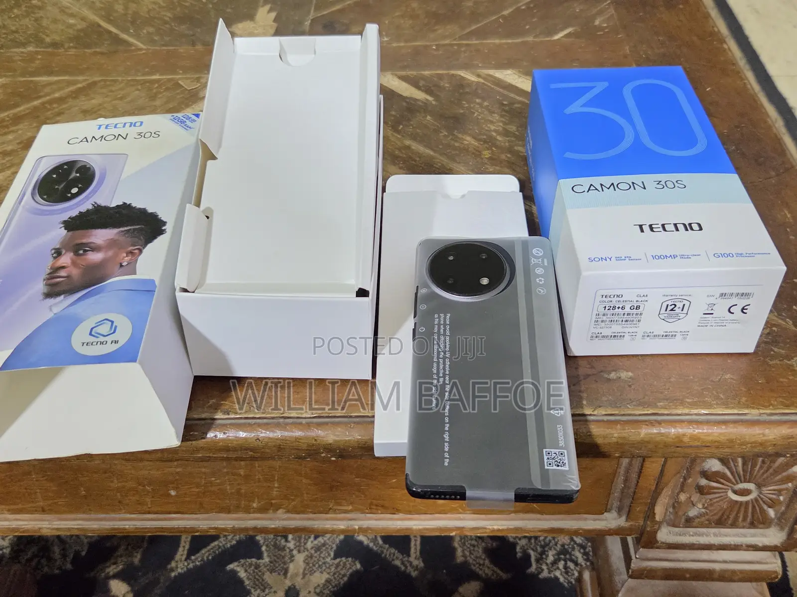 Tecno Camon 30S 128 GB Black