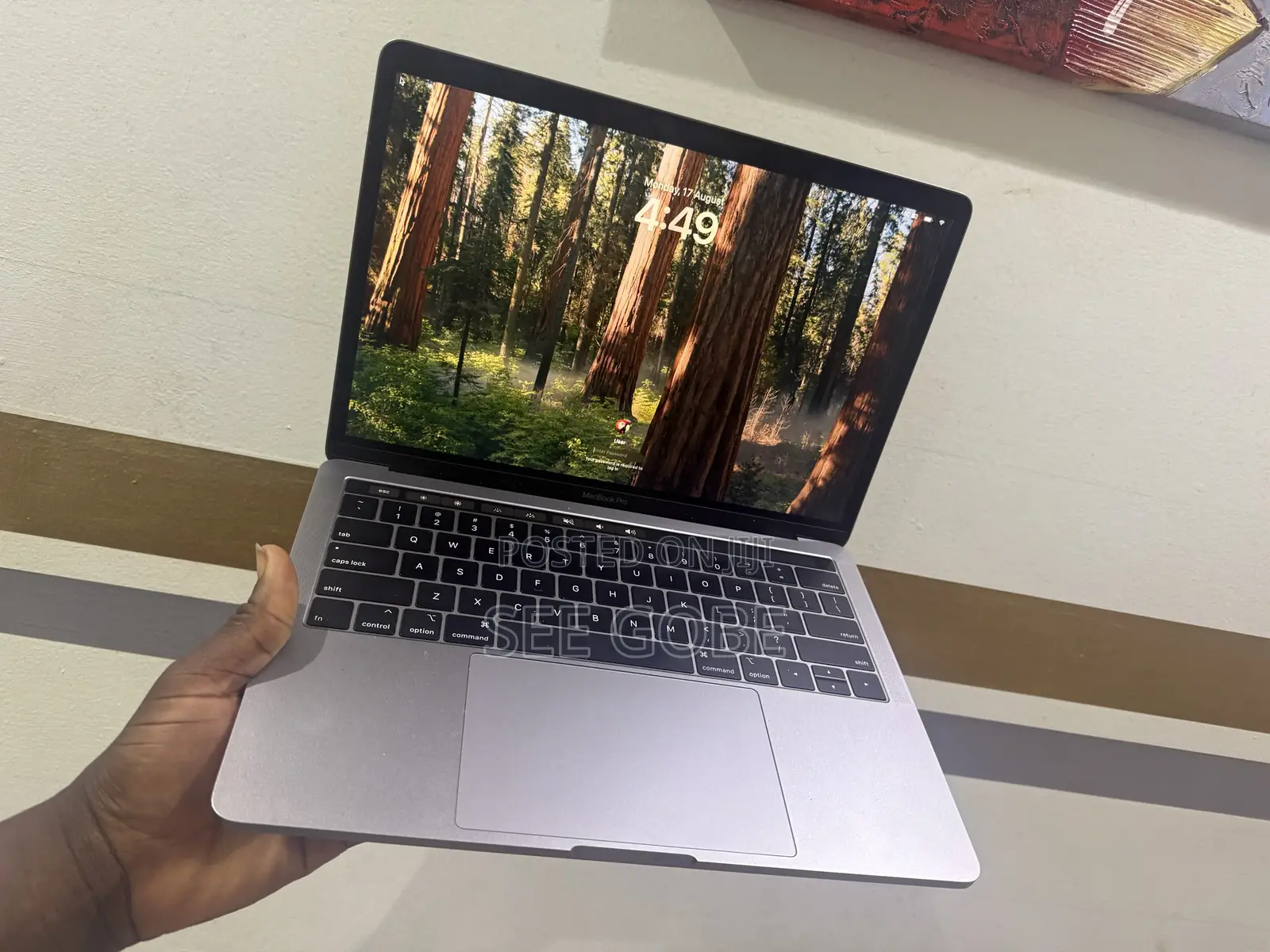 Laptop Apple MacBook Pro 2019 16GB Intel Core i7 SSD 128GB