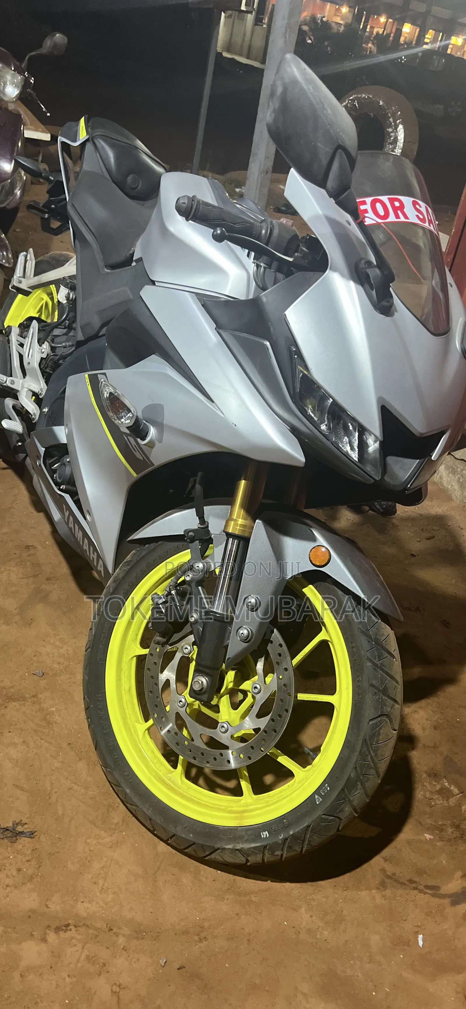 Yamaha R15 V3 2025 Gray