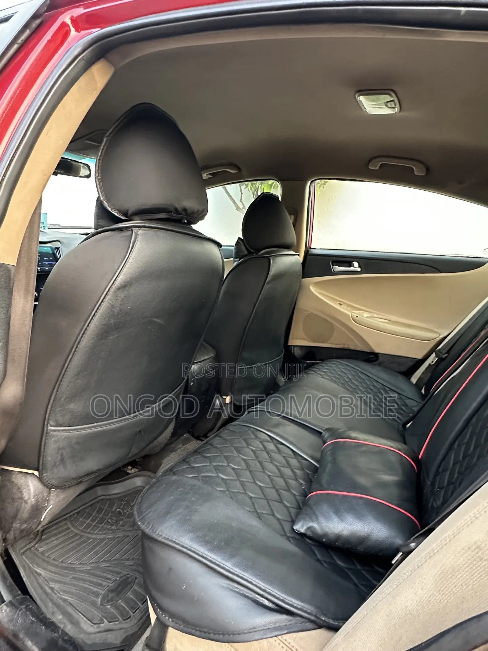 Hyundai Sonata SE 2.0T Sedan FWD (2.0L 4cyl 6A) 2013 Red