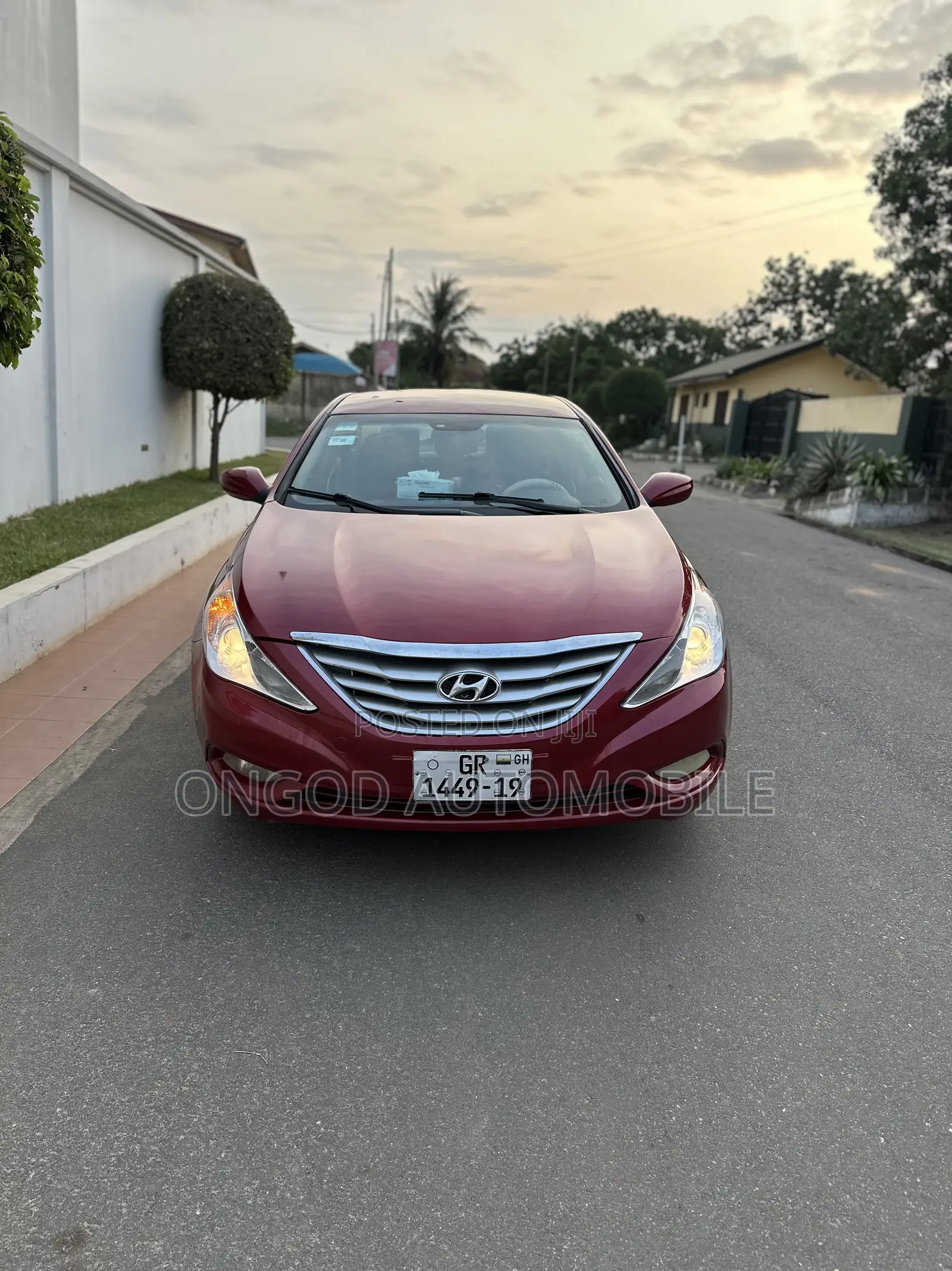 Hyundai Sonata SE 2.0T Sedan FWD (2.0L 4cyl 6A) 2013 Red