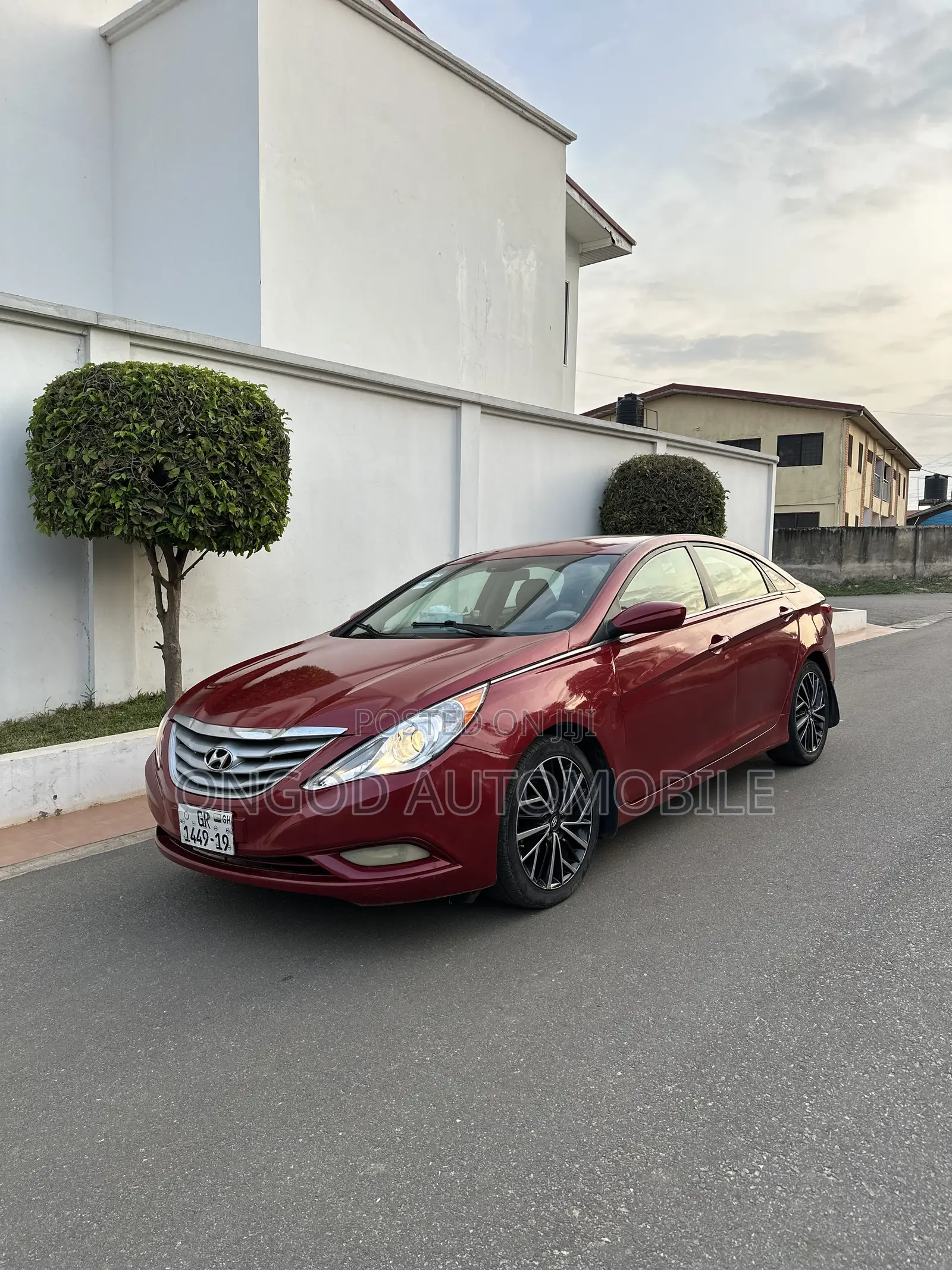 Hyundai Sonata SE 2.0T Sedan FWD (2.0L 4cyl 6A) 2013 Red