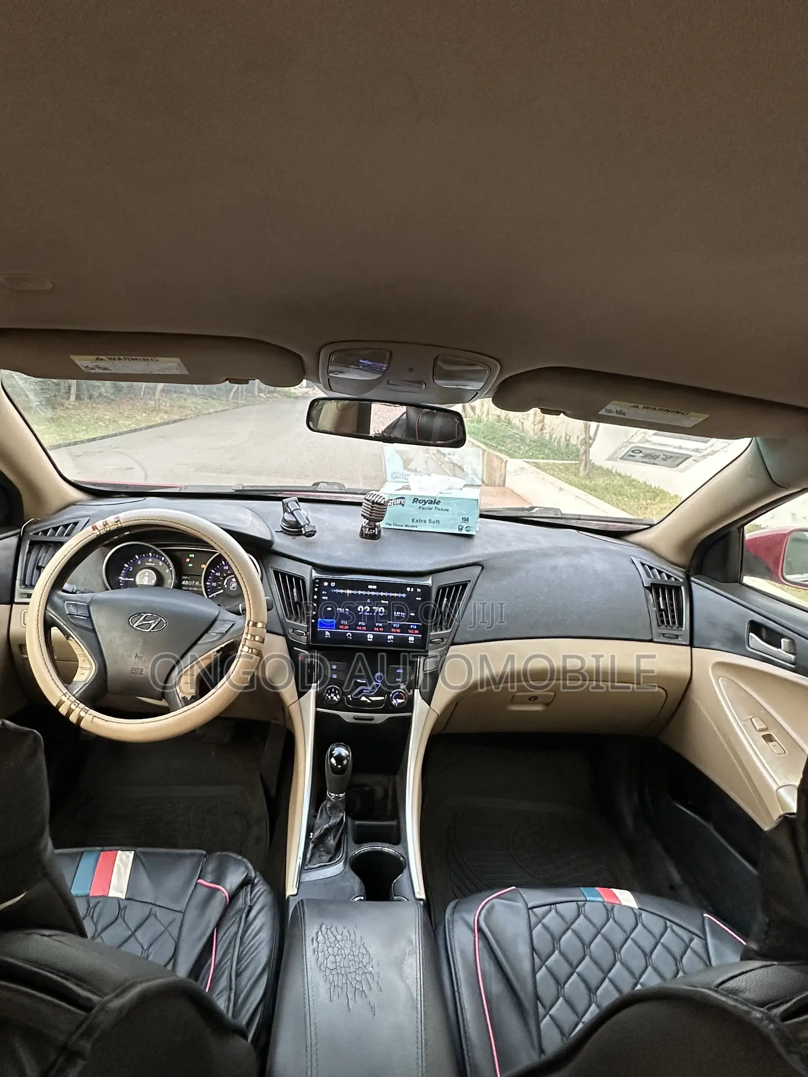 Hyundai Sonata SE 2.0T Sedan FWD (2.0L 4cyl 6A) 2013 Red