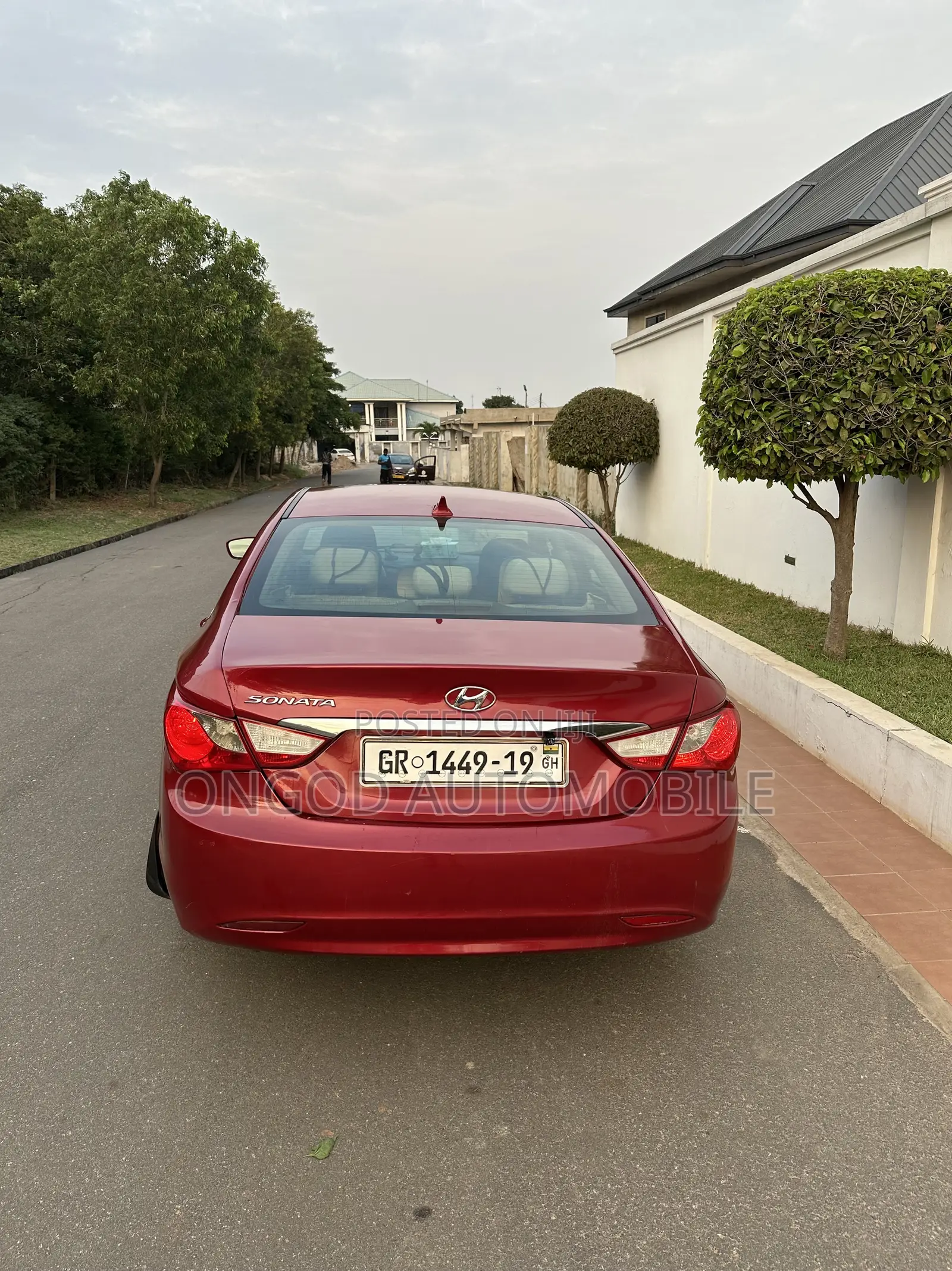Hyundai Sonata SE 2.0T Sedan FWD (2.0L 4cyl 6A) 2013 Red