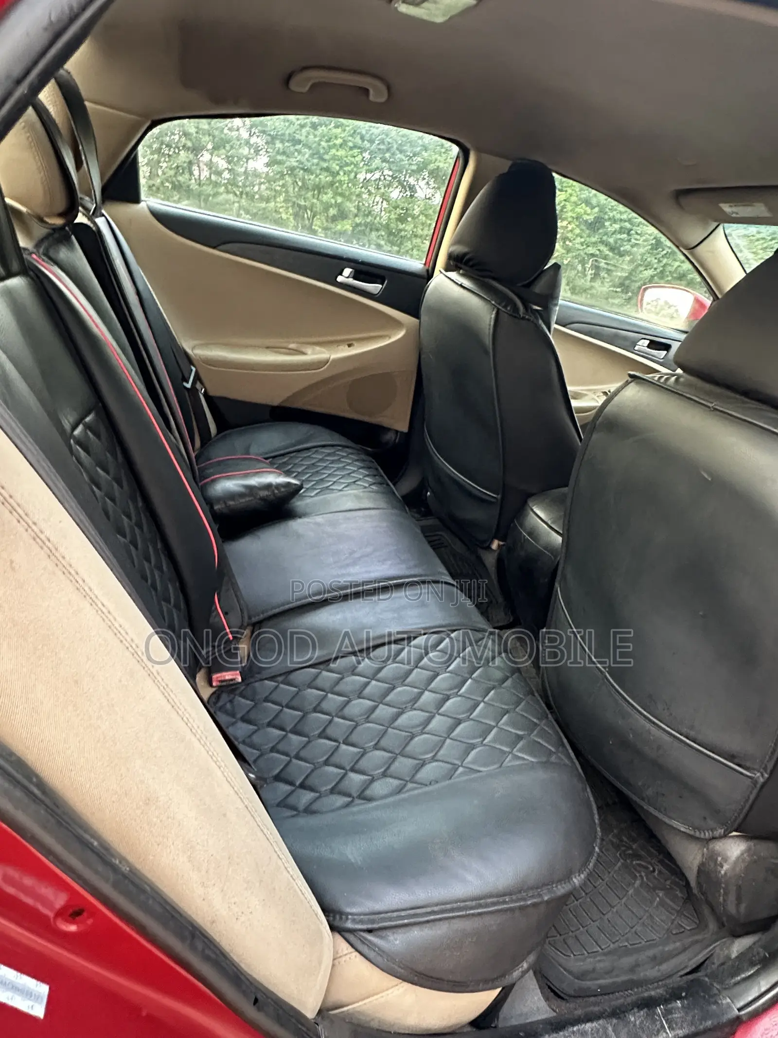 Hyundai Sonata SE 2.0T Sedan FWD (2.0L 4cyl 6A) 2013 Red