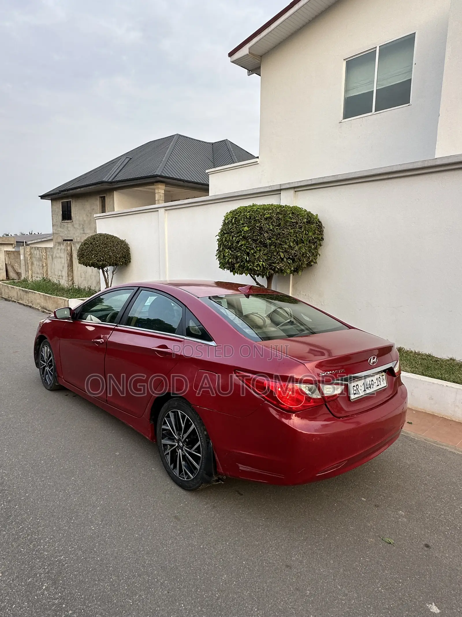 Hyundai Sonata SE 2.0T Sedan FWD (2.0L 4cyl 6A) 2013 Red