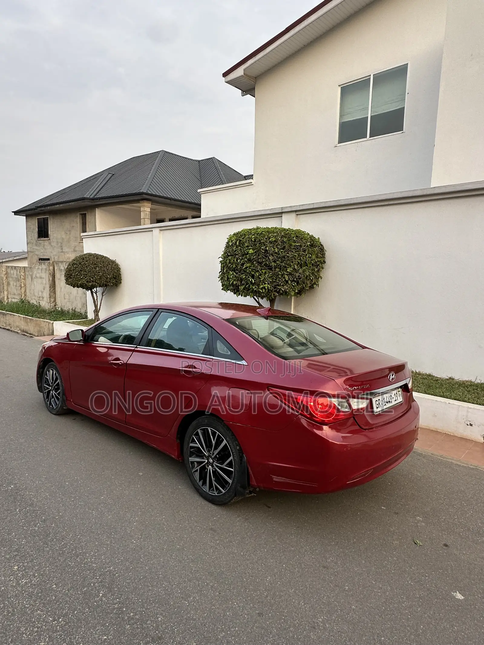 Hyundai Sonata SE 2.0T Sedan FWD (2.0L 4cyl 6A) 2013 Red