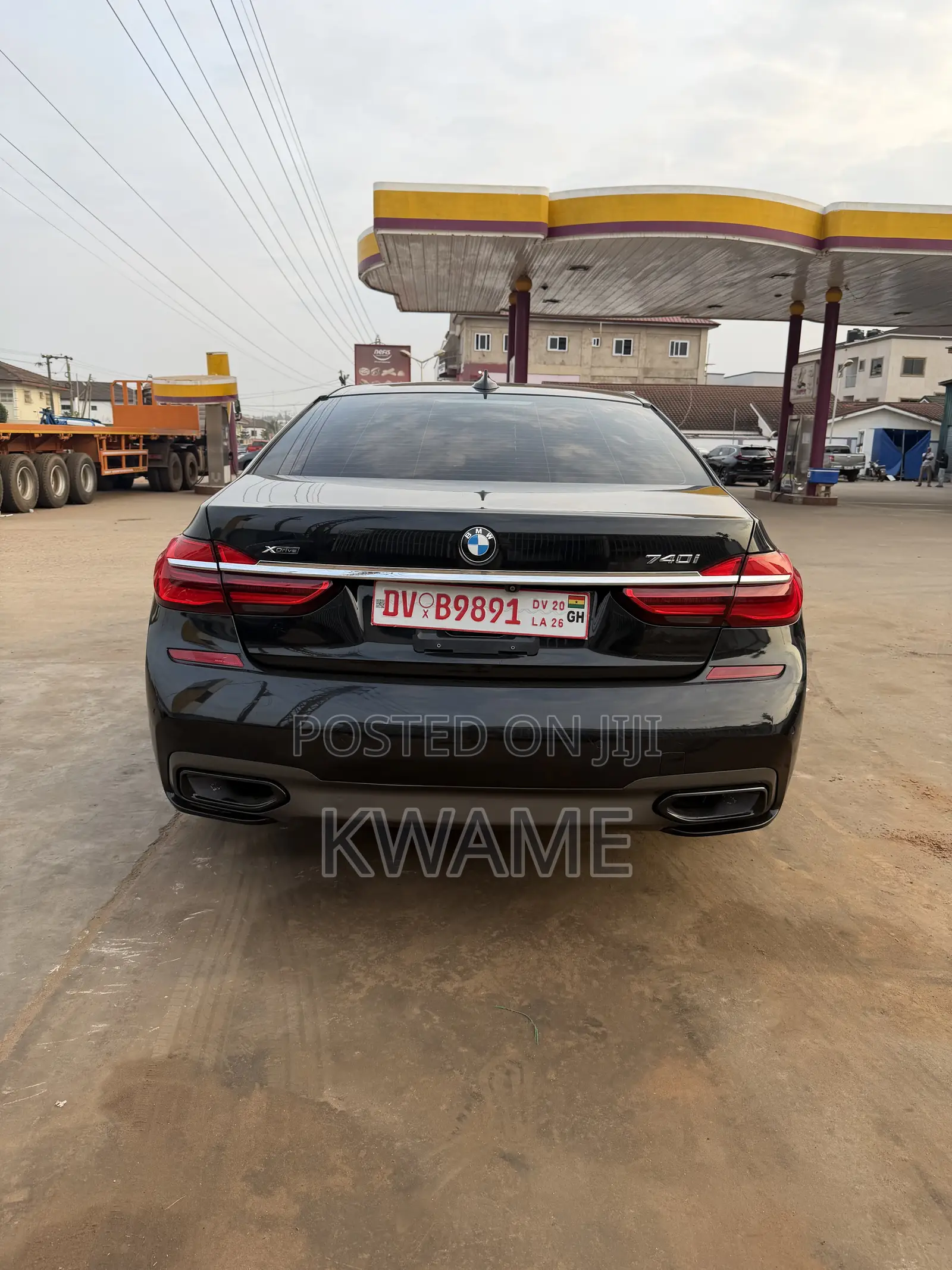 BMW 740 2017 Black