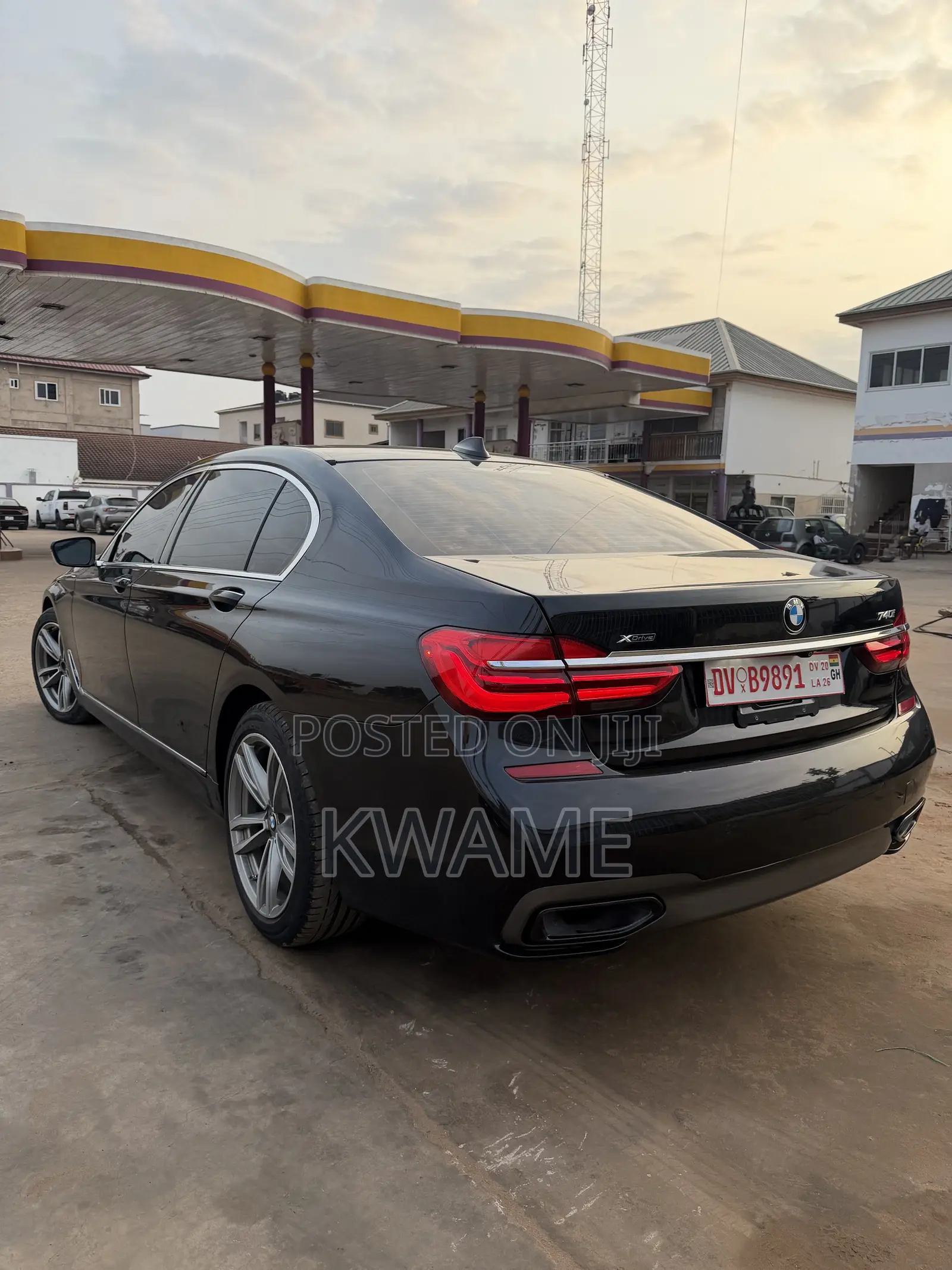 BMW 740 2017 Black