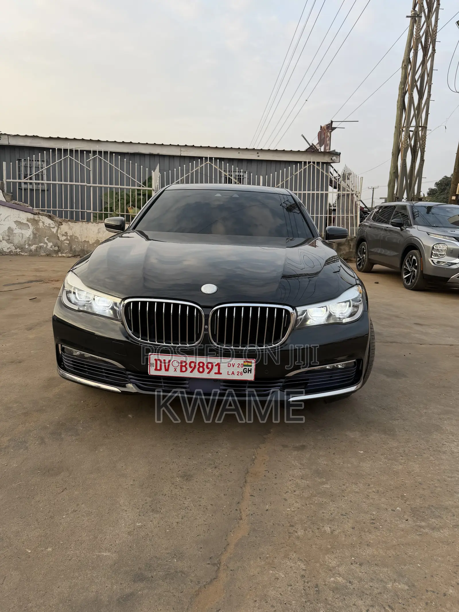 BMW 740 2017 Black