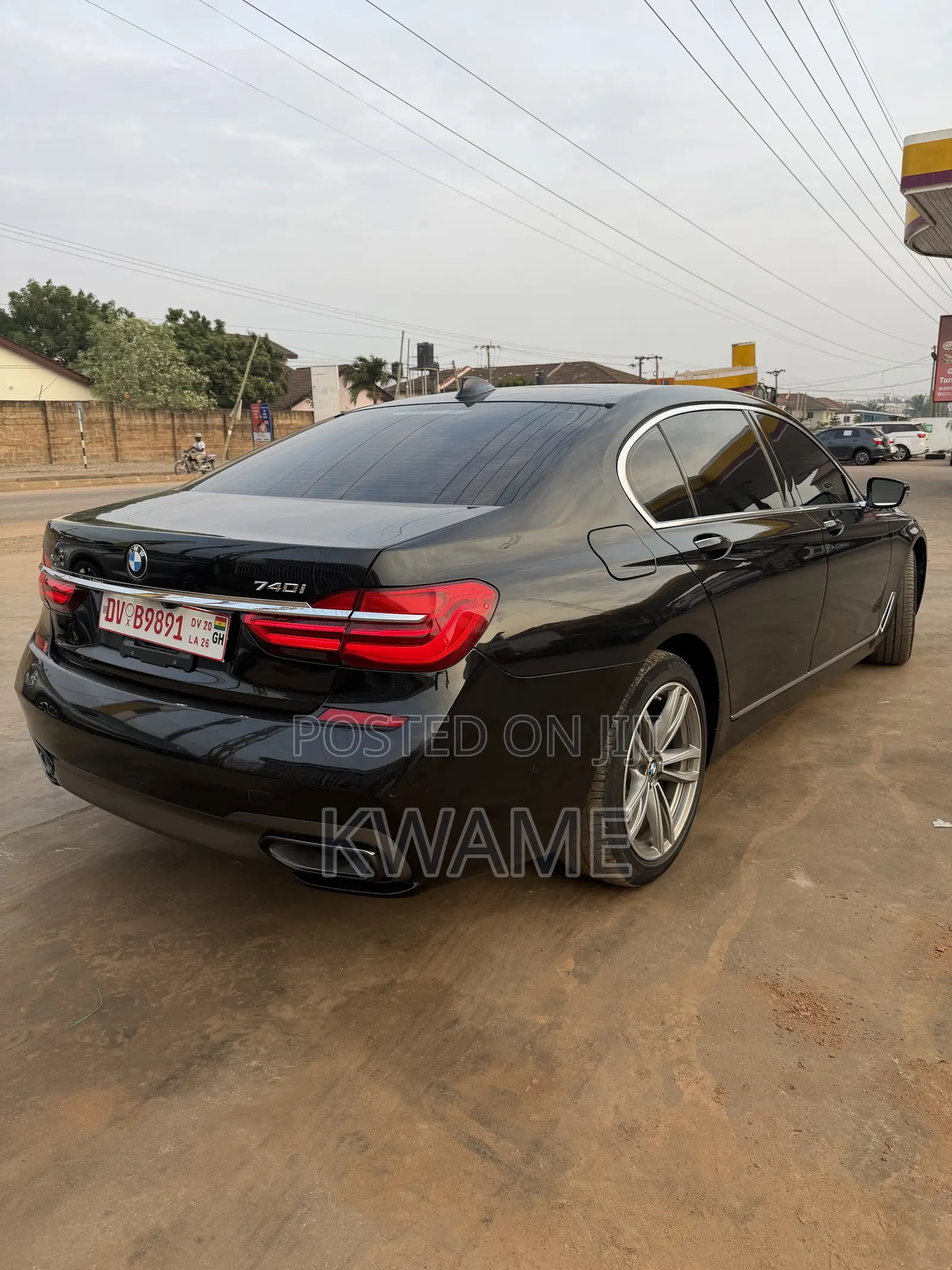 BMW 740 2017 Black