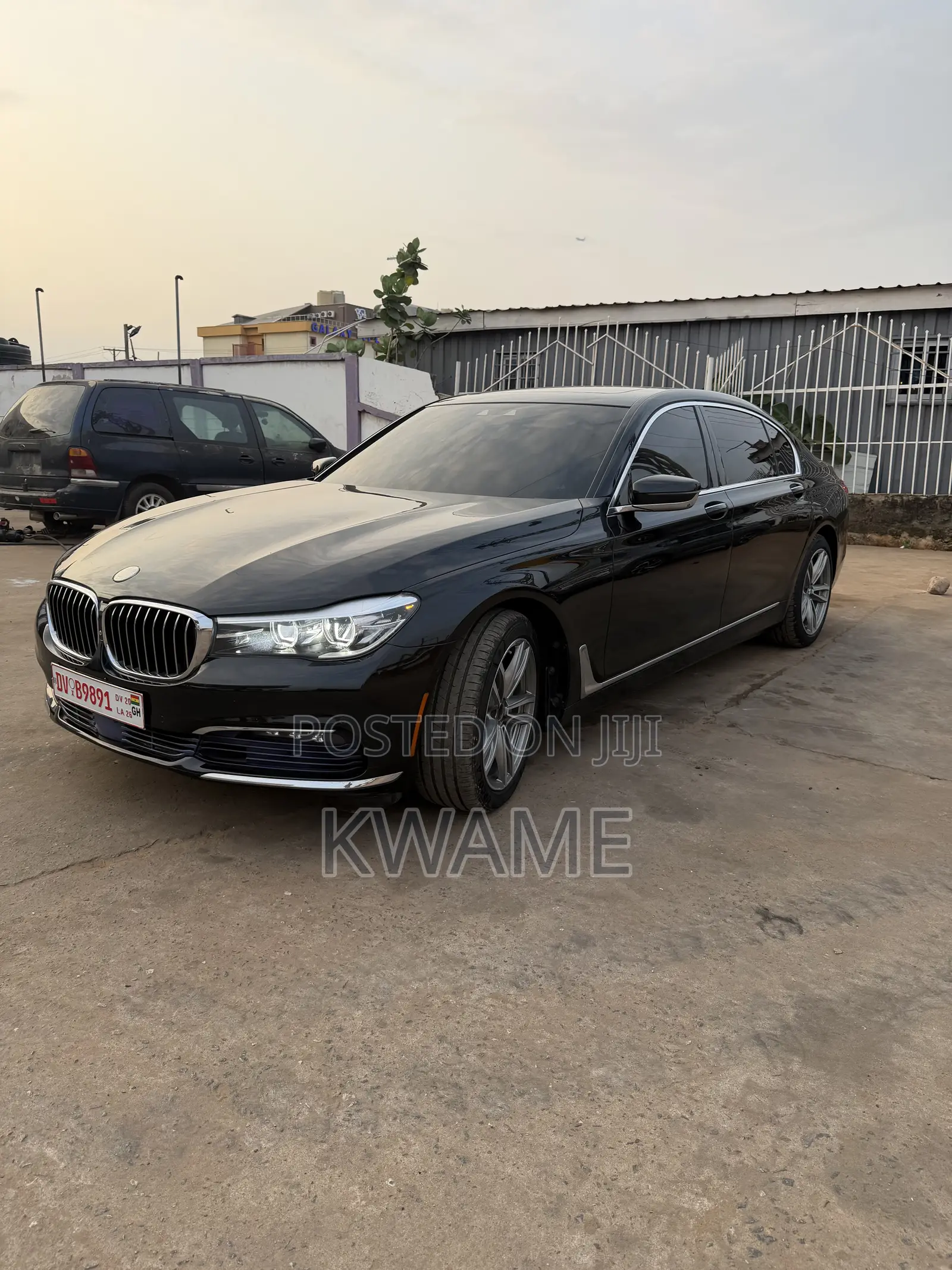 BMW 740 2017 Black