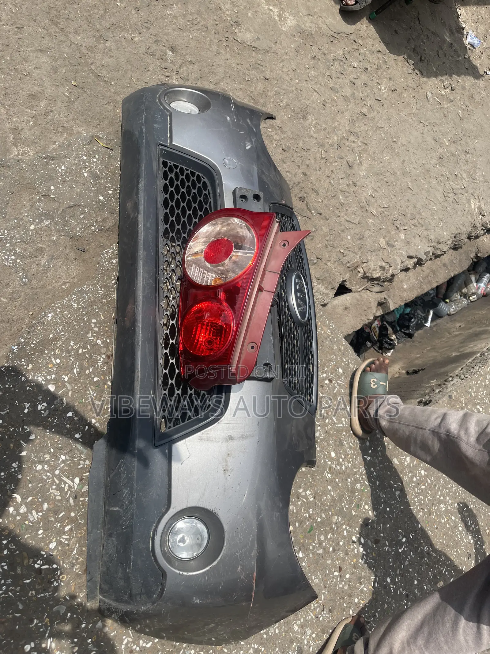 Kia Morning 2008-2010 Front Bumper Complete Used