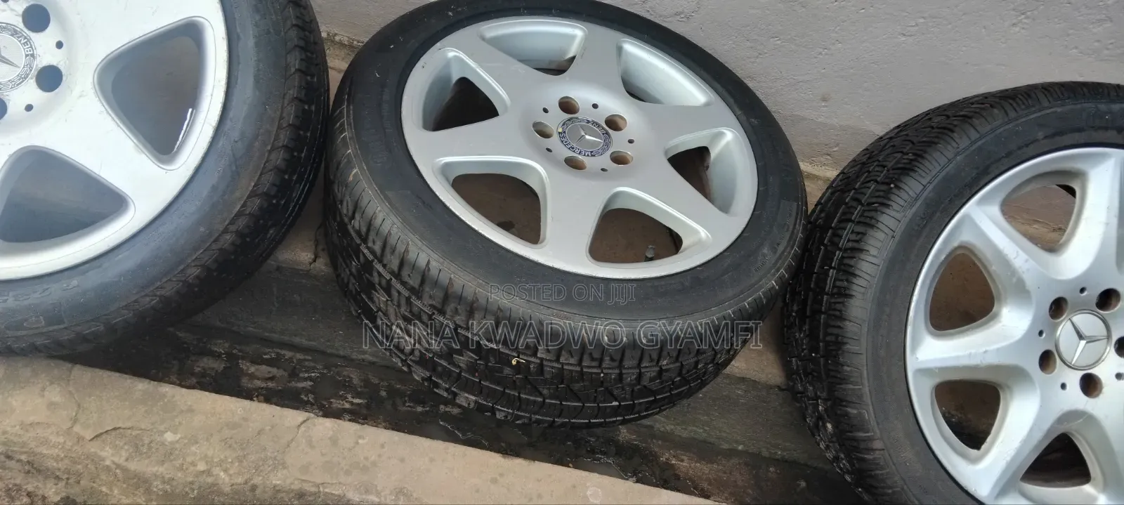 Mercedes-Benz 17" Original Alloy Wheels With 235/45 R17 Falken Tyres