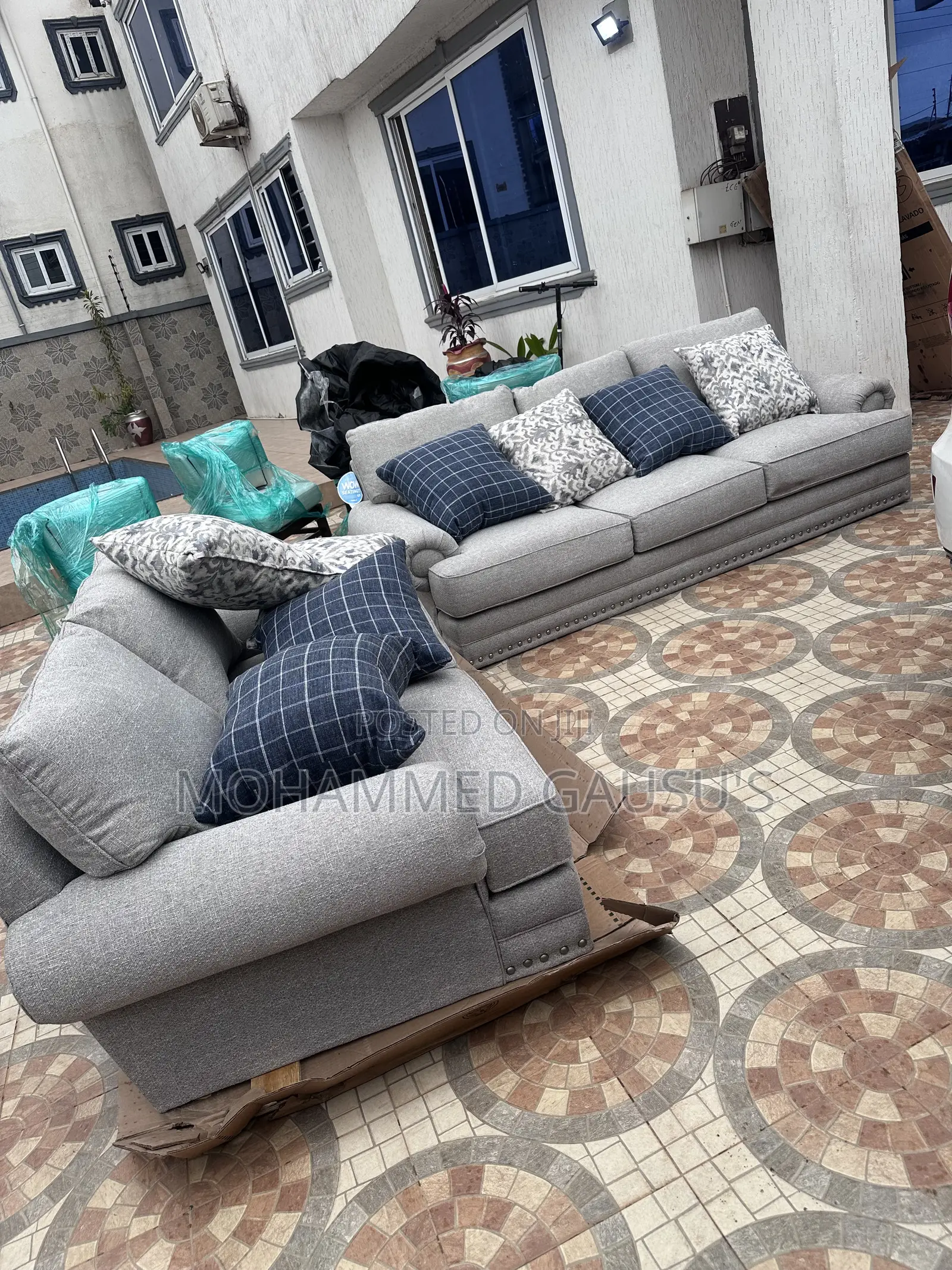 Brand New Complete Foreign Sofa
