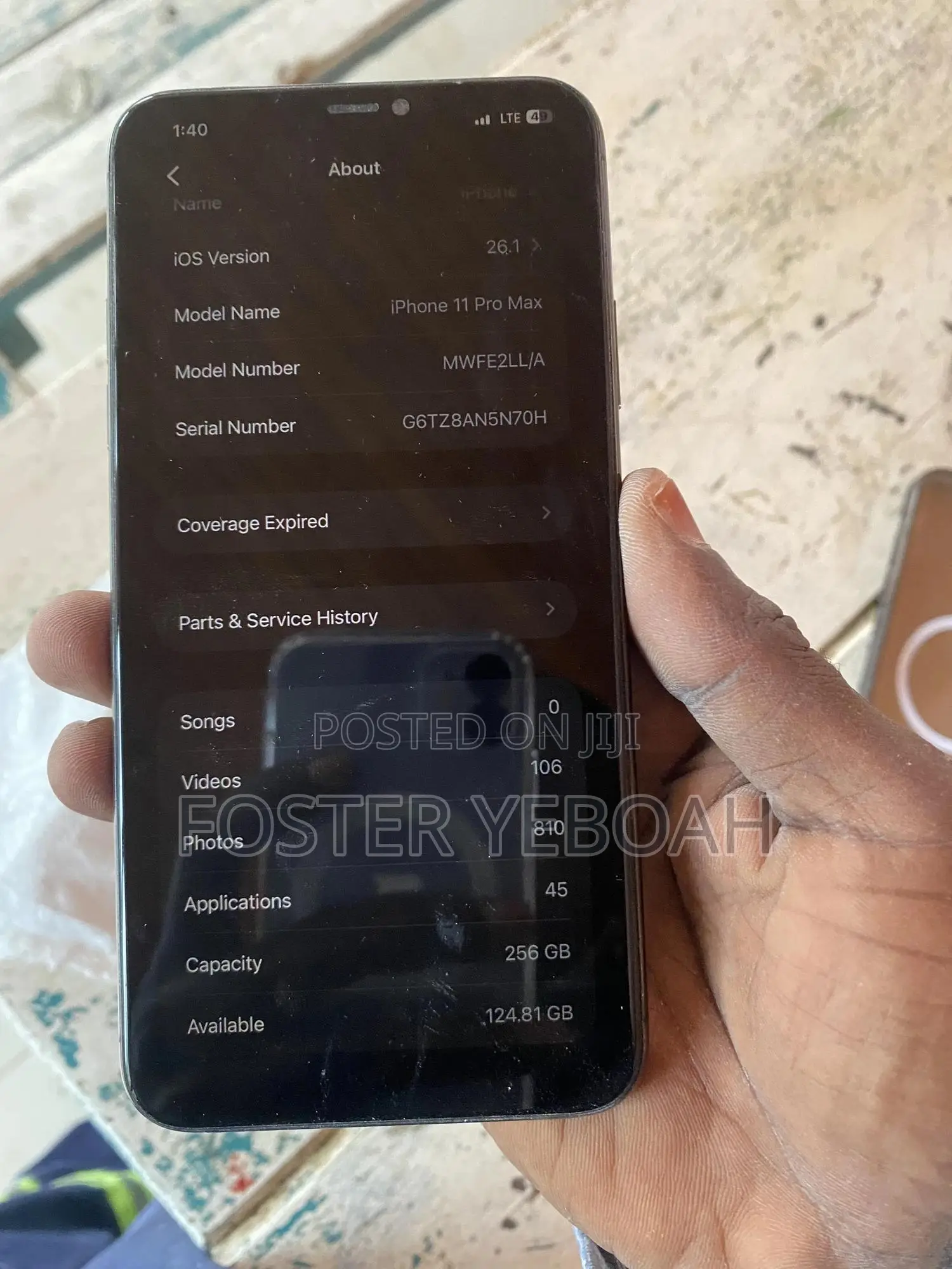 Apple iPhone 11 Pro Max 256 GB Gray