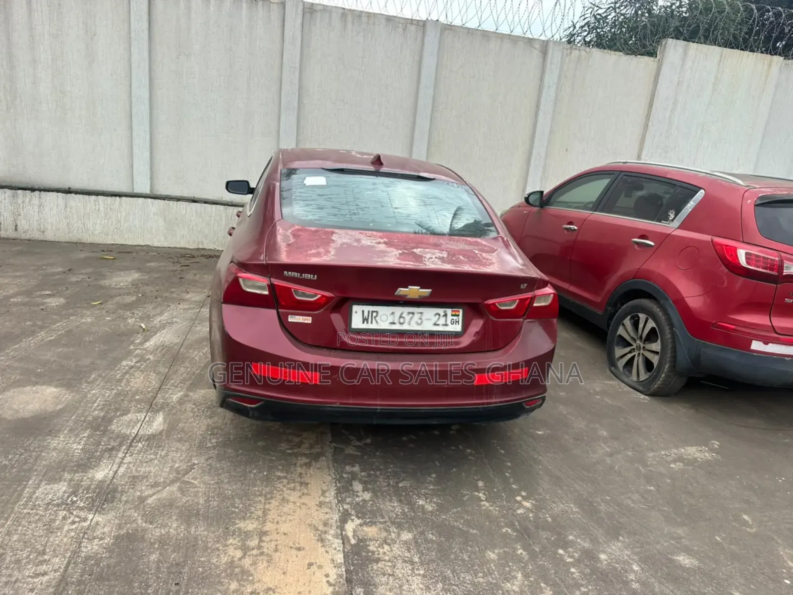 Chevrolet Malibu LT 2018 Red