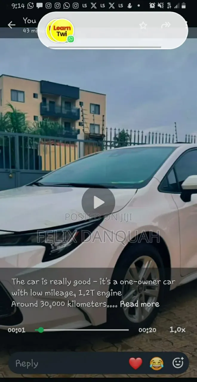 Toyota Corolla 2019 White