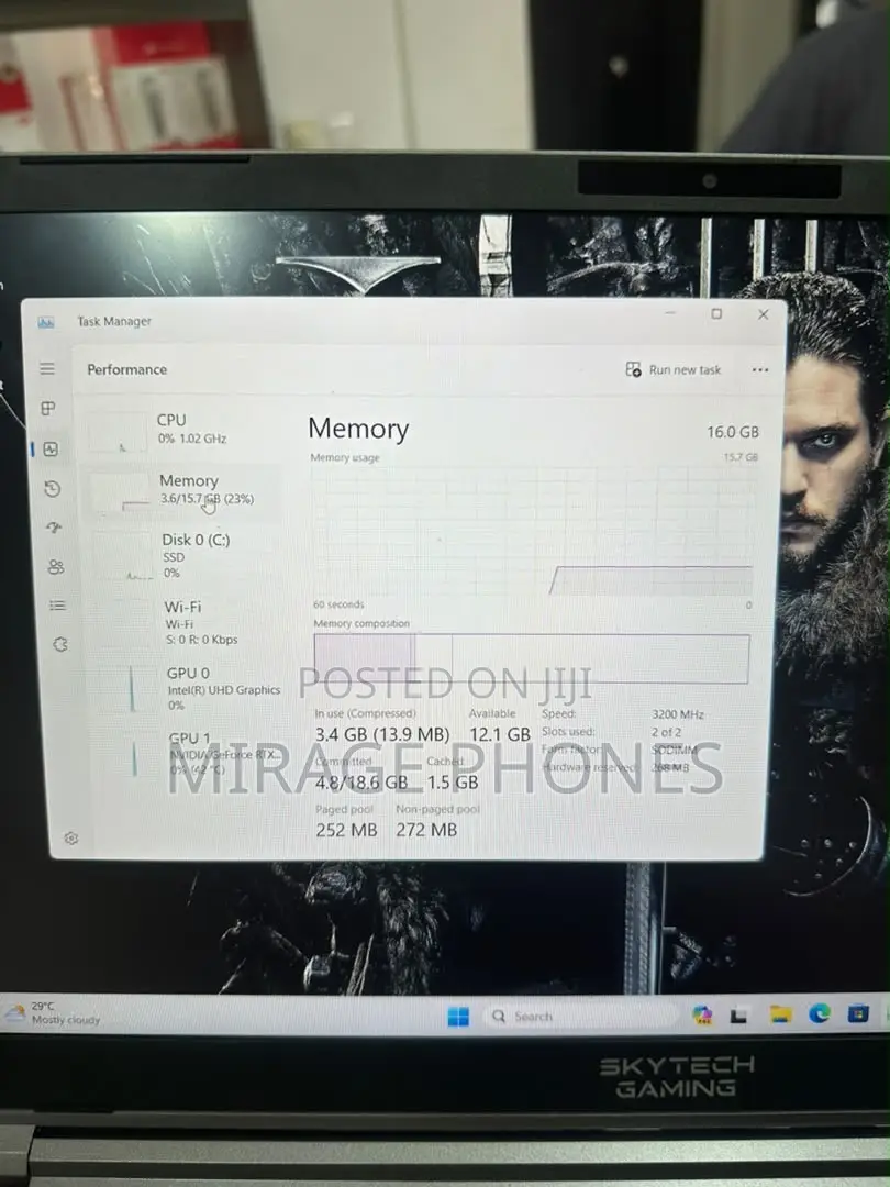 Laptop 16GB Intel Core i5 SSD 1T