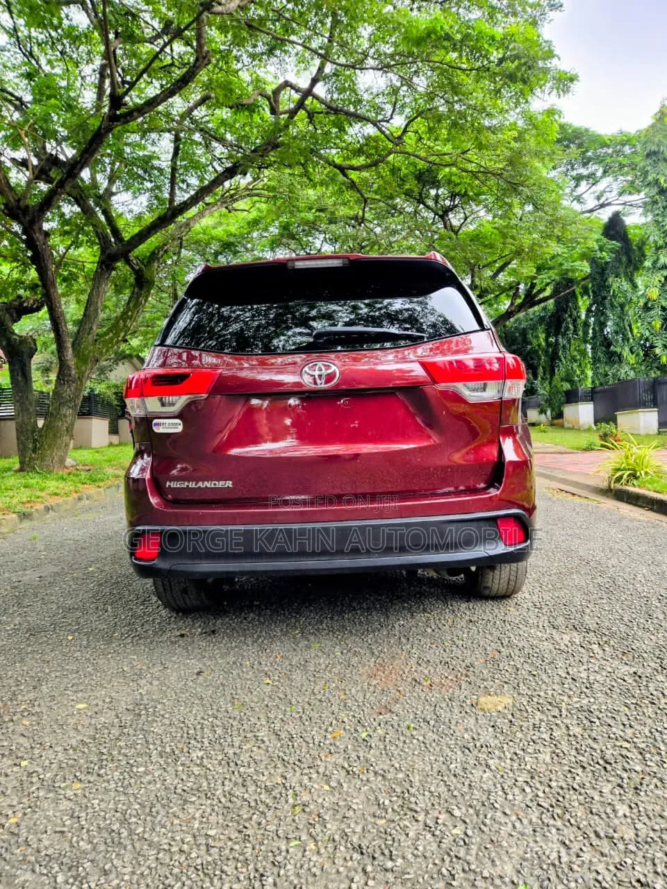 Toyota Highlander 2018 Red