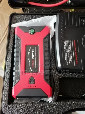 Smart Battery Car Jumper Starter With Tire Inflator