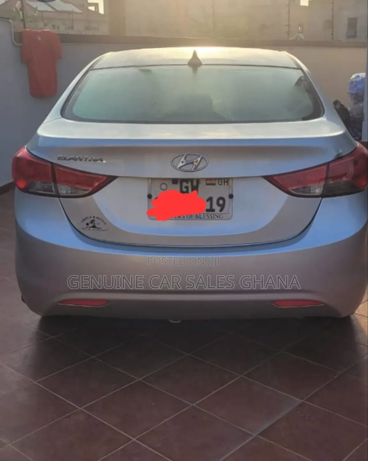 Hyundai Elantra GLS Sedan FWD (1.8L 4cyl 6A) 2013 Silver