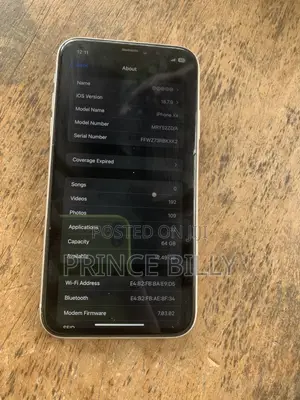 Apple iPhone XR 64 GB White