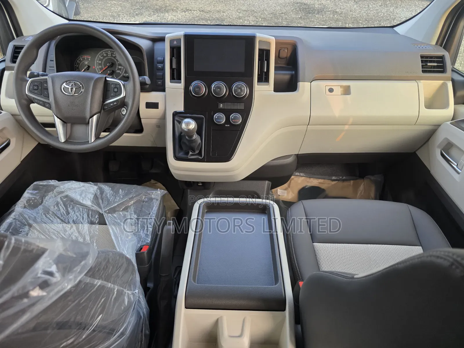 New Toyota HiAce 2025 White