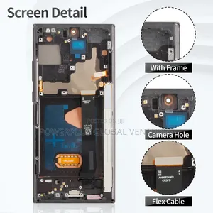 Samsung Note 20 Ultra Phone Screen With Frame - Original