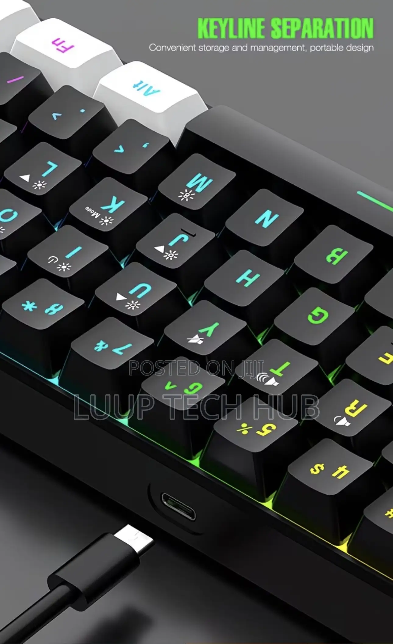 RGB Gaming Mechanical Keyboard USB Type C