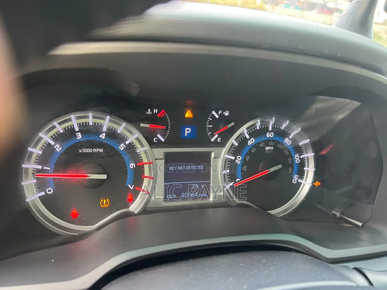 Toyota 4-Runner 2019 Silver