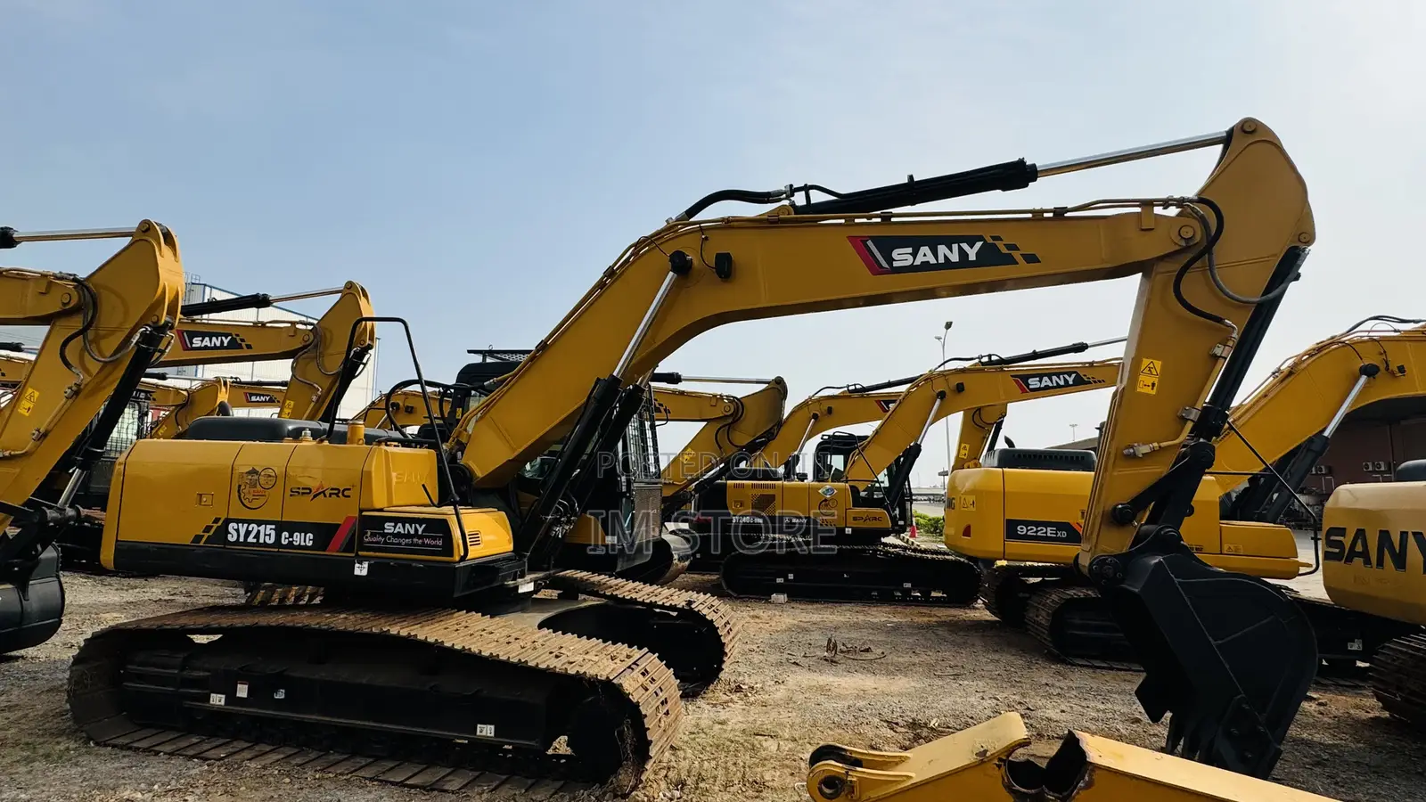 Brand-New SANY 215 Excavator – Available in Tema