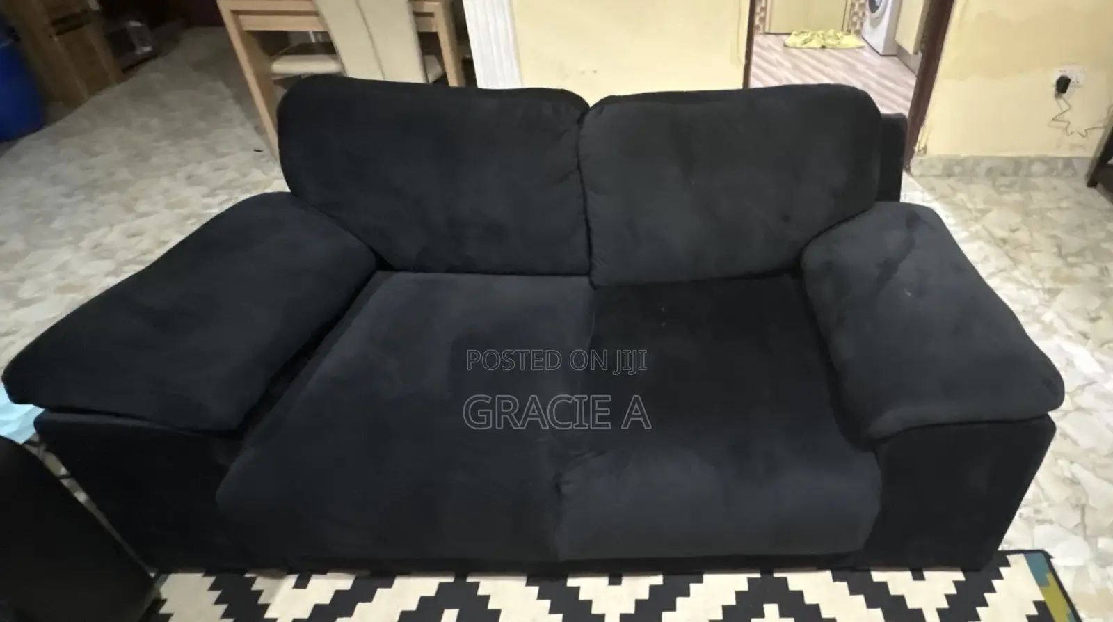 2 Seater and Bed Ottoman for Sale