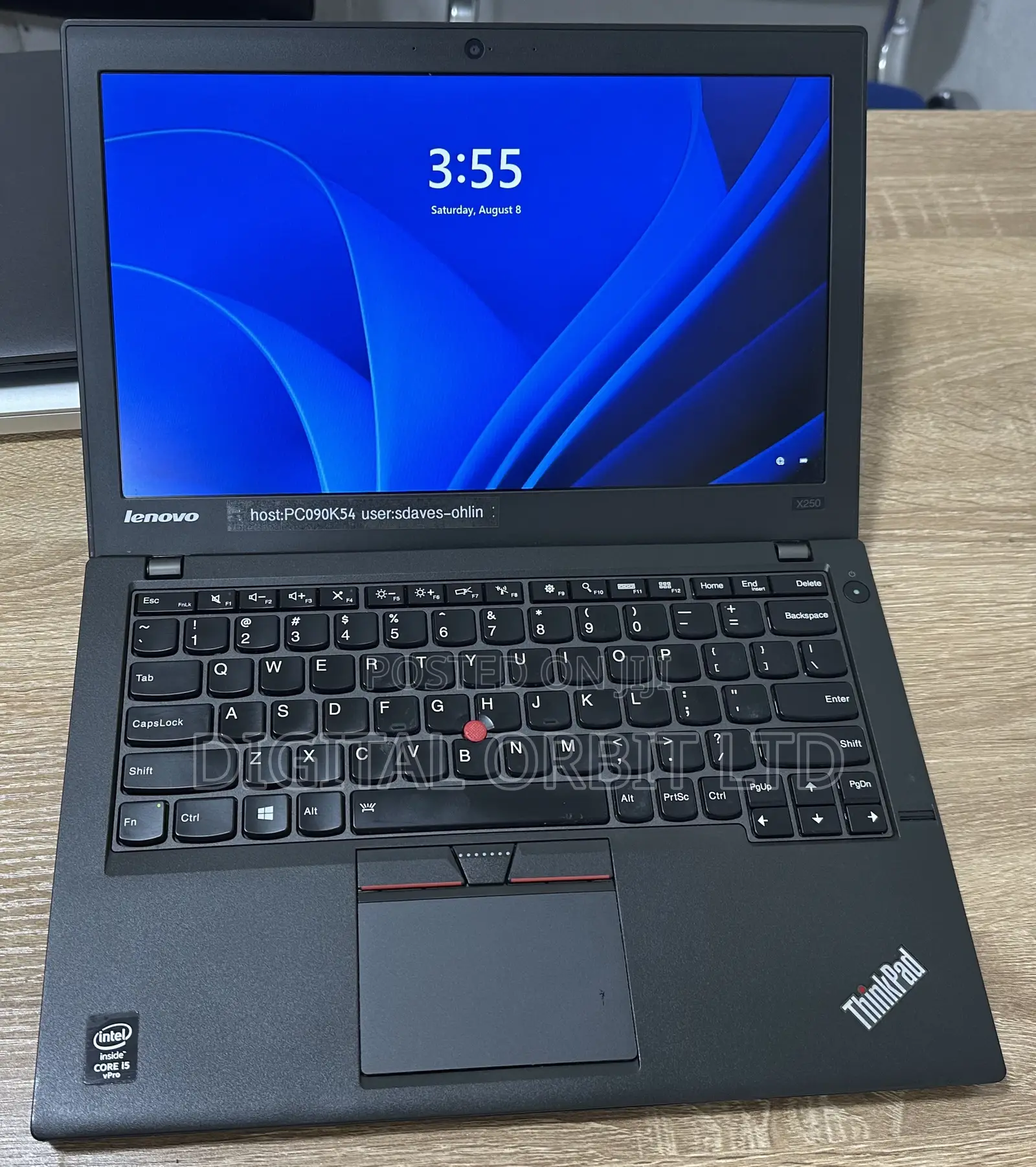 Laptop Lenovo ThinkPad X250 8GB Intel Core i5 SSD 256GB