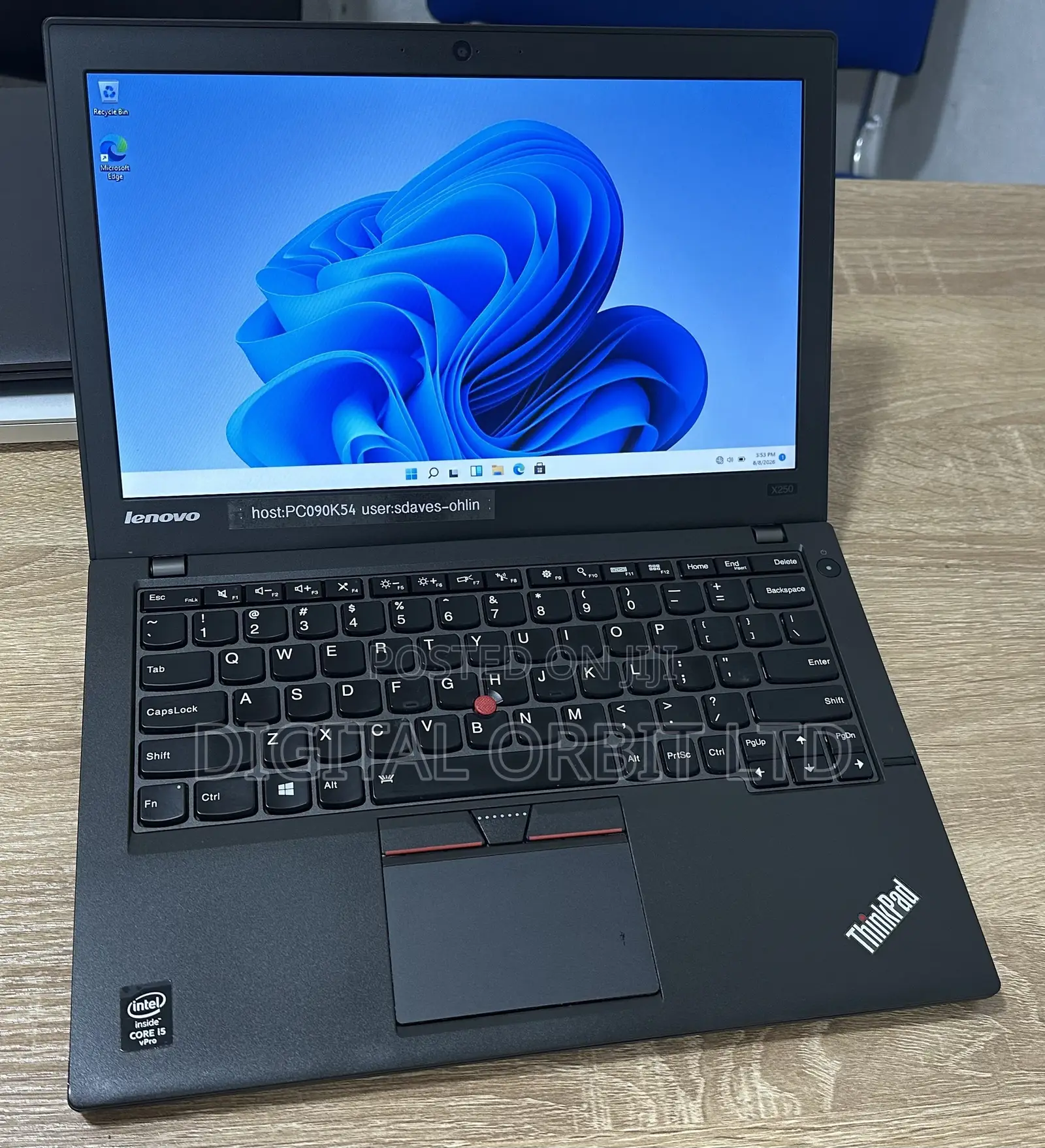 Laptop Lenovo ThinkPad X250 8GB Intel Core i5 SSD 256GB