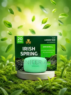 Original Irish Spring Soap With Long Lasting Fragrance