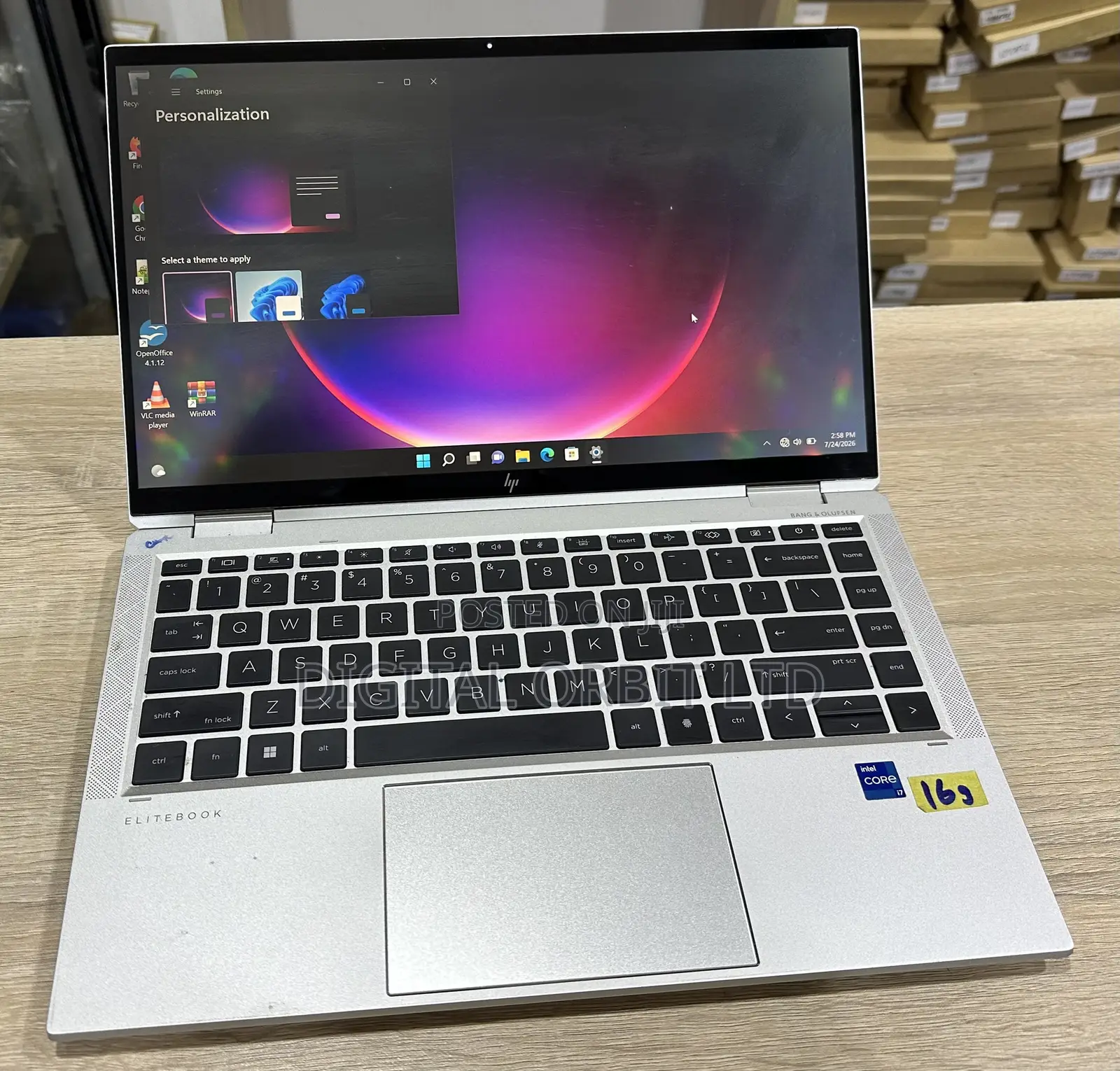 Laptop HP EliteBook x360 1040 G7 16GB Intel Core i7 SSD 512GB